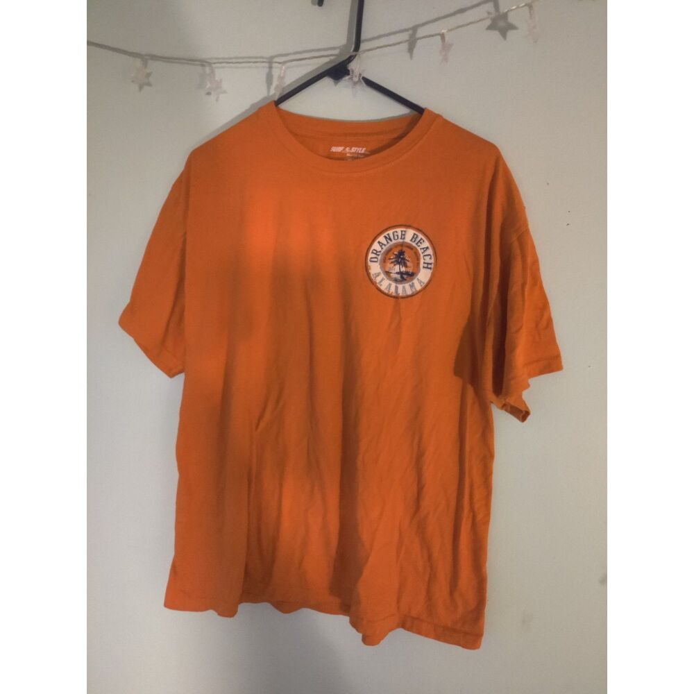 Surf Style Orange Beach Alabama Women's XL Tshirt